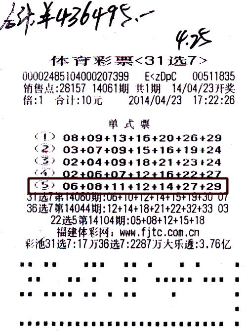 福建体彩31选7，揭秘中奖走势图算法与策略福建体彩31选7走势图怎么算中奖福建体彩网31选7