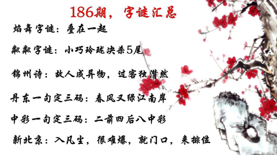 3D太湖字谜，新版本总汇总（正版探索）3d最新太湖字谜
