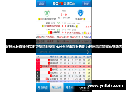 竞彩网足球比分现场直播，激情与数据的完美融合竞彩网竞彩足球比分即时比分时刻表
