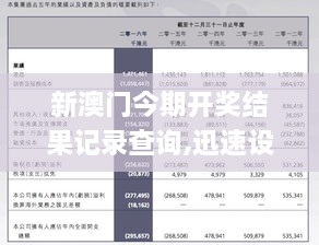 探索新澳最新开门奖历史记录,揭秘幸运之门的奥秘新澳最新开门奖历史记录z024年新澳今晚最新资料查询