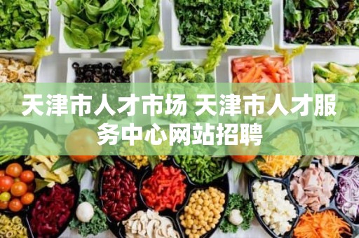 天津人才服务中心官网，打造高效便捷的人才服务新平台天津人才服务中心官网招聘信息